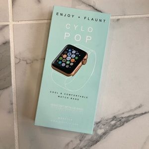 NWT Cylo Pop Chronos Metallic Band For Apple Watch 42/44mm